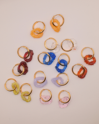 Tony Glass Earrings