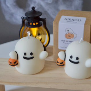 Trick or Treat Ghosty Candle