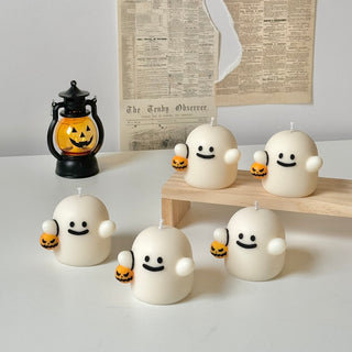 Trick or Treat Ghosty Candle