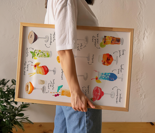 Types of Cocktail Print