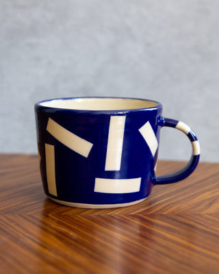 Jumbo Geometric Mug - Confetti