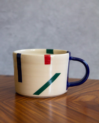 Jumbo Geometric Mug - Multi