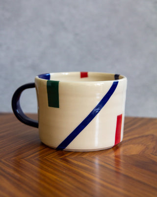Jumbo Geometric Mug - Multi