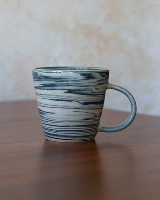 Marbled Clay Latte Mug