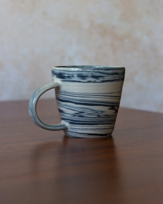 Marbled Clay Latte Mug