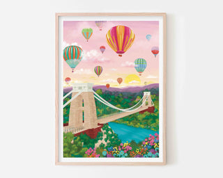 Bristol Balloon Fiesta Art Print