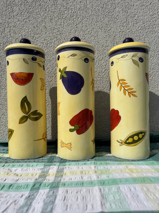 Vintage pasta cannister
