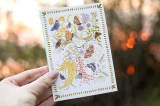 British Butterfly Greetings Card