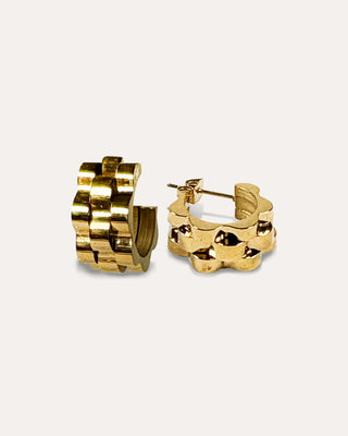 Watch Strap Hoops Gold