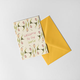 Welcome To The World Card