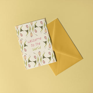 Welcome To The World Card