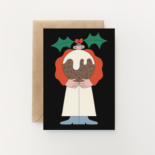 Christmas Pudding Card