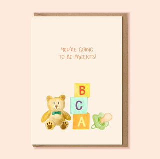 You’re Going To Be Parents A6 Card