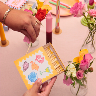 Yellow Postcard Matches