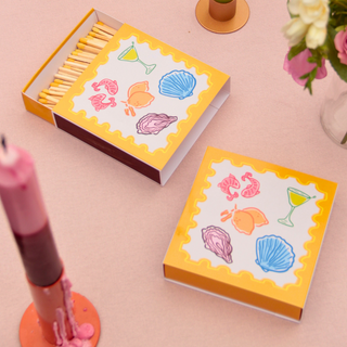 Yellow Postcard Matches