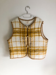 Yellow Wool Gilet