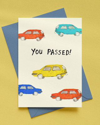 You Passed! Greetings Card