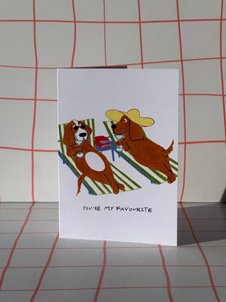 You're my Favourite Greetings Card