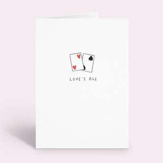 Love's Ace Wedding Card