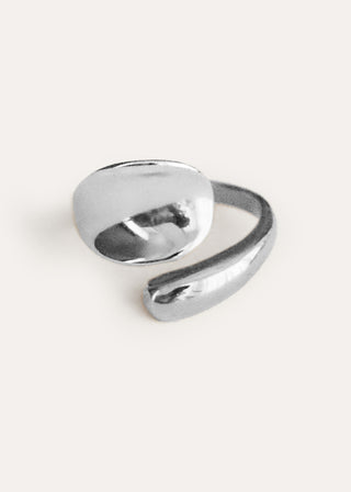 Adella Adjustable Ring Silver