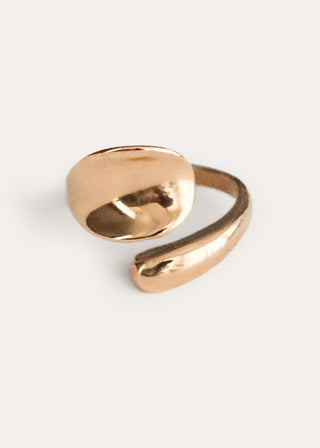Adella Adjustable Ring Gold