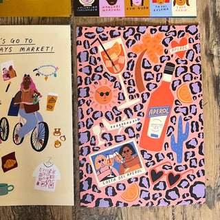 Costa Del Aperol Print