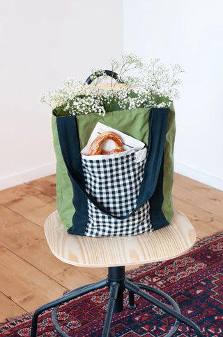 Apple Large Tote Bag
