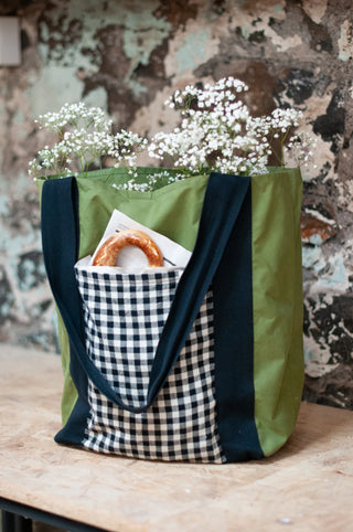 Apple Large Tote Bag
