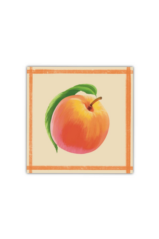Apricot Glossy Sticker
