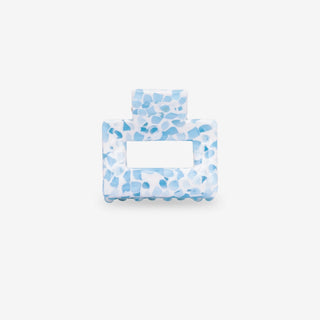Small Hair Clip - Aqua Dot