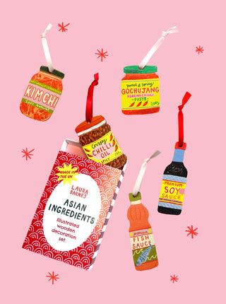 Asian Ingredients Decoration Gift Set