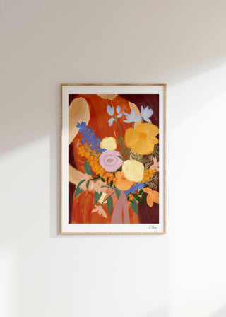 Autumn Bouquet Art Print