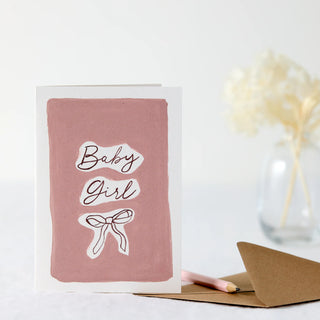 New Baby Girl card