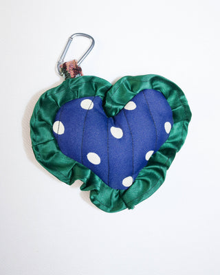 Bag charm - Polka and Gingham