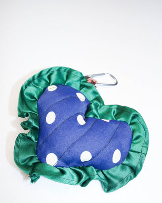 Bag charm - Polka and Gingham