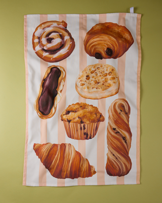 Pastry tea towel