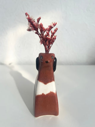 Beagle Dog Vase