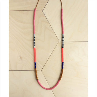 Bel Air Necklace - Pink & Cobalt