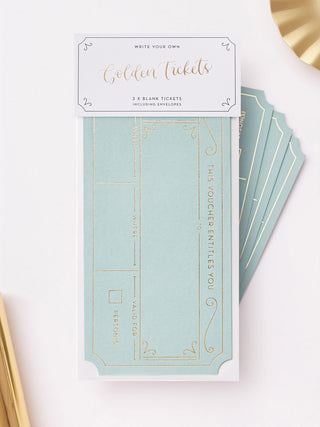 Write your own Golden Ticket Pack