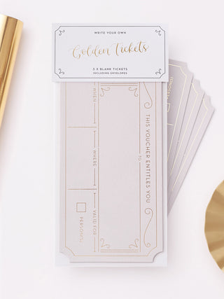 Write your own Golden Ticket Pack