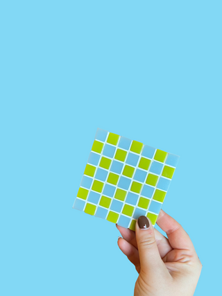 Glass Tile Coaster