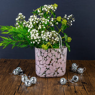 Blush Pink Handbag Vase