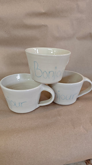 Bonjour Coffee Cup