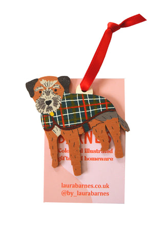 Border terrier Dog Decoration