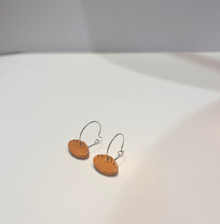Charm Earrings - Bread