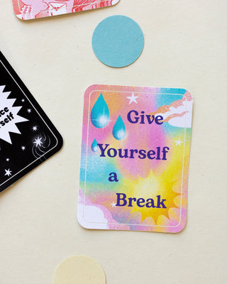 Give Yourself A Break Sticker