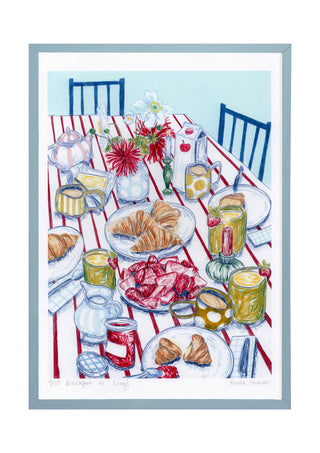 Breakfast at Lucy's Print