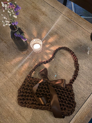 Espresso Ribbon Bag