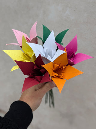 Origami Single Stem: Lily