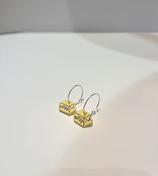 Charm Earrings - Butter